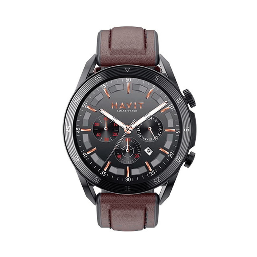 RELOJ HAVIT INTELIGENTE MR9030PRO.BR MARRON